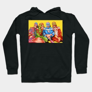 Sgt. Pepper Lucha Hearts Club Band Hoodie